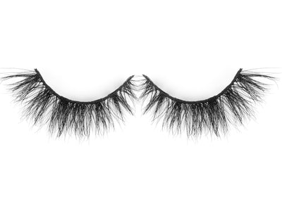 Pixie 3d mink eyelashes quality luxury lashes eyelash extensions false eyelashes front view