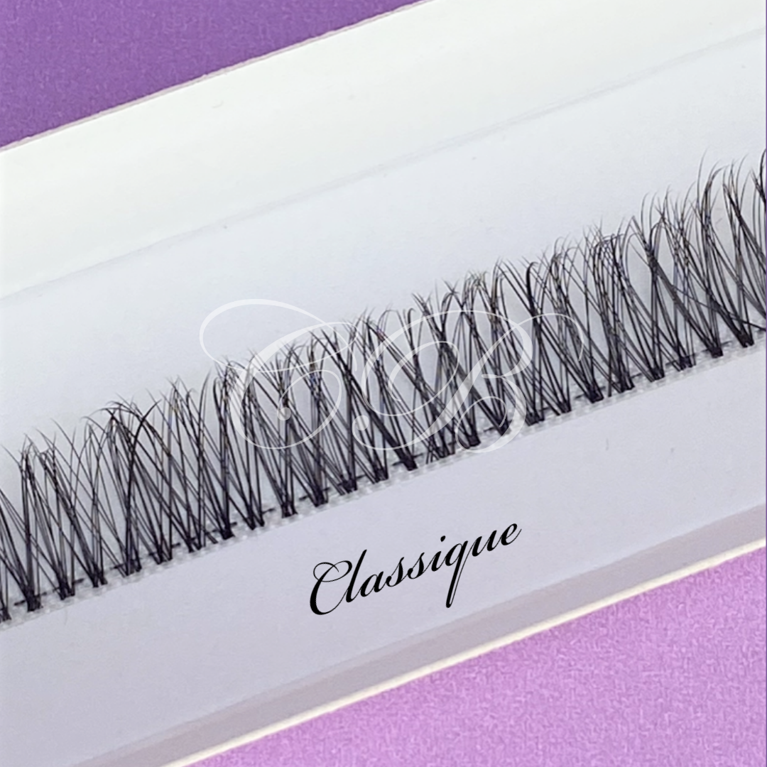 Classique Designer lashes DIY lash extensions eyelashes lashes eyelash extensions false eyelashes lash ribbon front view