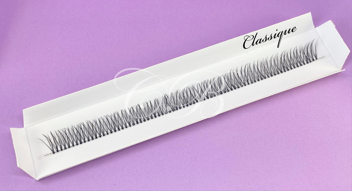 Classique Designer lashes DIY lash extensions eyelashes lashes eyelash extensions false eyelashes lash ribbon top view