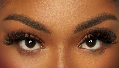 Siren 3D mink eyelashes quality luxury lashes eyelash extensions false eyelashes zoomed in